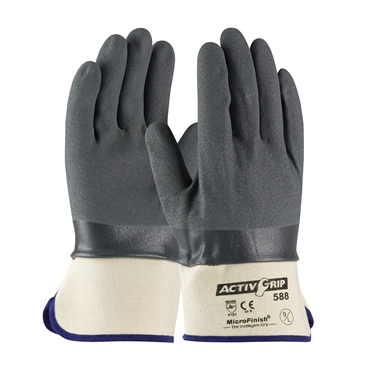 Gray Safety Cuff Small Glove Size