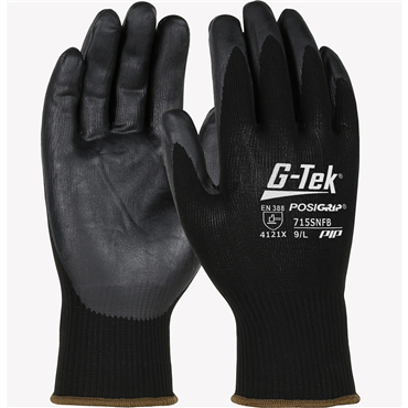 Foam Grip XL Size Black Glove