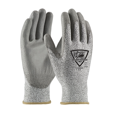 Salt and Pepper Polyurethane X-Large Cut-Resistant Gloves