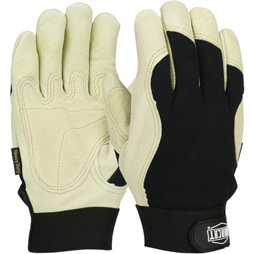 M Size Natural Leather Cold Protection Glove