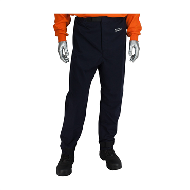 Navy Cotton Nylon Hook and Loop Small Pant