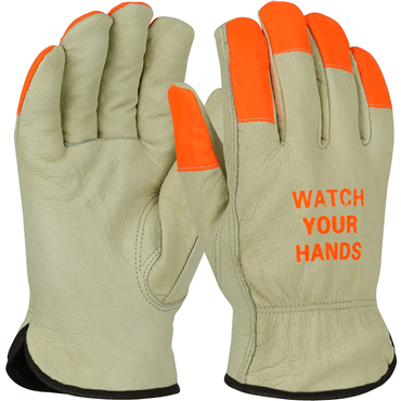2XL Natural Leather Cold Protection Glove