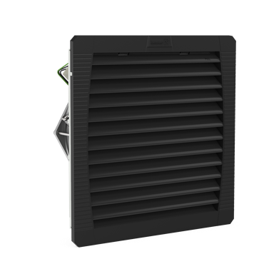 PF Series Outdoor® 156 cfm Black-RAL 9011 230 V Type 3R Filter Fan