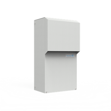 Electrostatically Powder Coated Steel Light Gray-RAL 7035 400 /460 V 3000-4000 BTU/hr Type 3R/4 Side Mount Cooling Unit
