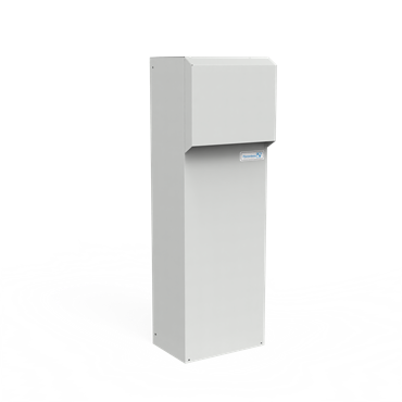 Electrostatically Powder Coated Steel Light Gray-RAL 7035 400 /460 V 7000-8500 BTU/hr Type 3R/4 Side Mount Cooling Unit