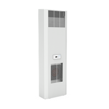 Electrostatically Powder Coated Steel Light Gray-RAL 7035 400 /460 V 7000-11000 BTU/hr Side Mount Cooling Unit