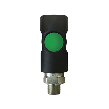 NPT Polyester Composite, Stainless Steel 3/8 in Coupler