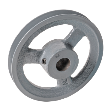 Cast Iron 4L, A Belt Section 4.93 in OD 1 Groove Sheave