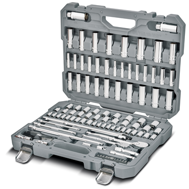 Chrome Vanadium Steel 1/4 in Drive 101 Pieces Master Mechanics Tool Set