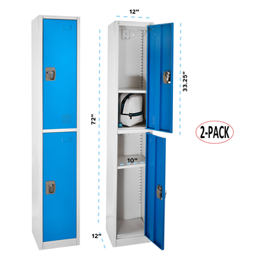 Alpine IndustriesADI629-202-BLU-2PK