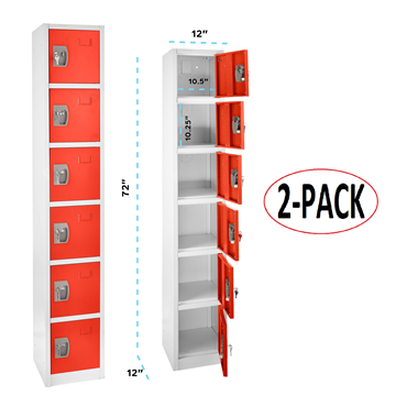 Alpine IndustriesADI629-206-RED-2PK
