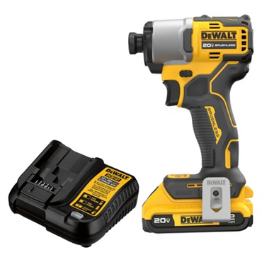 20 V 1/4 in Drive Brushless Cordless Impact Driver Kit
