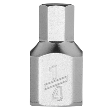 S2 Steel 1/4 in Low Profile Bit Socket