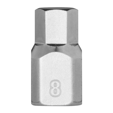 S2 Steel 1/4 in Low Profile Bit Socket